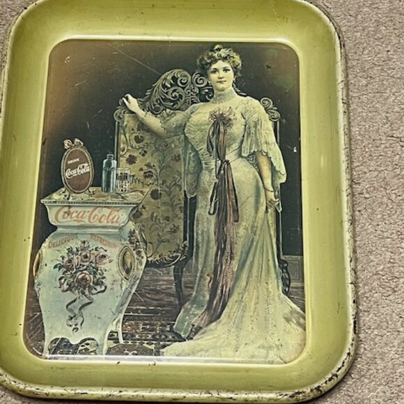 VTG  Coca-Cola Metal Commemorative Tray 80th Anniversary Bottling Co.10.5"x13.2" - Picture 1 of 12